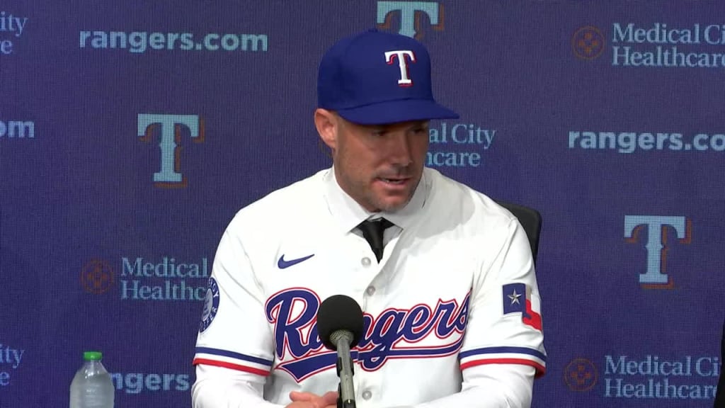Skip Schumaker introduced as Rangers manager