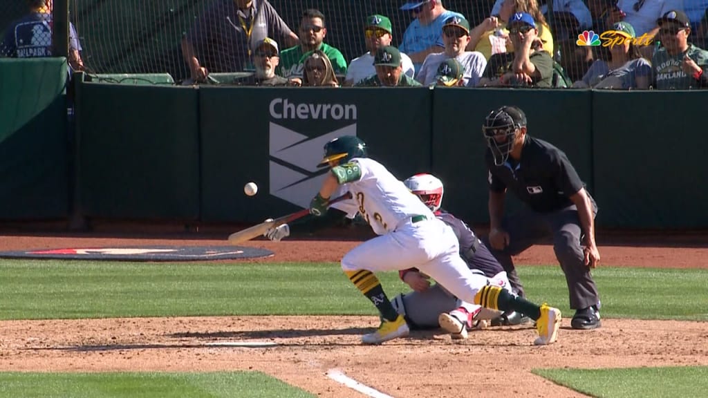 Oakland A's show fight in loss to Philadelphia Phillies