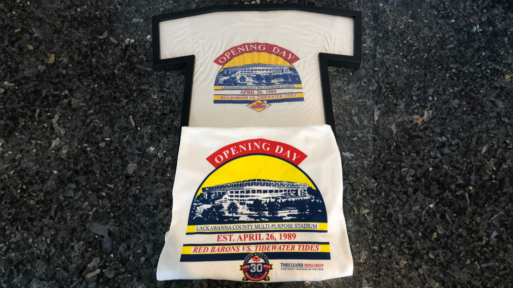 In 2019, the Scranton/Wilkes-Barre RailRiders gave away shirts modeled after ones they had given away in 1989.