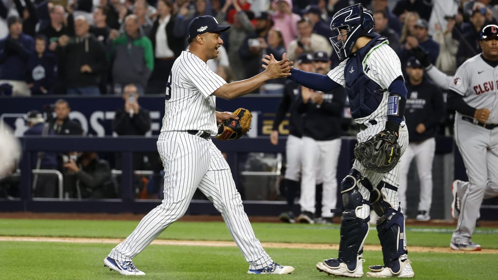 While most big league pitchers say they want the ball every day, Peralta put action to those words. Appearing in all five games of the 2022 ALDS against Cleveland, he did something no Yankees hurler had ever done before. The 31-year-old keenly understands the difference between “fresh” and “available,” and he made sure he was ready to go against a Guardians lineup that struggled against southpaws. (Photo credit: New York Yankees)
