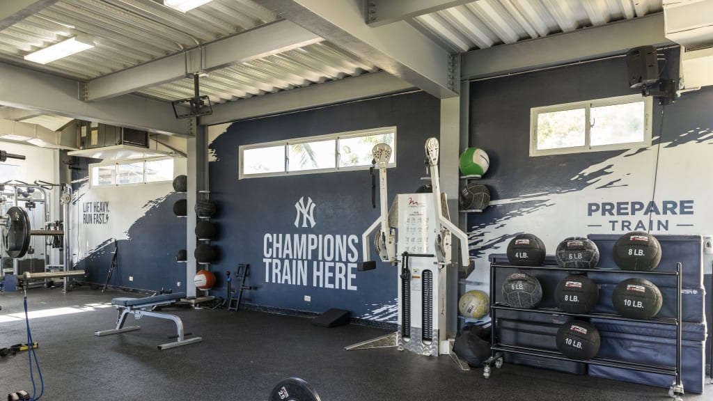 Players at the Academy have everything they need to make their baseball dreams a reality, even if precious few of them will make it to the majors. From top-of-the-line workout equipment to computer labs to thick and impressive mattresses fit for pro athletes, the Academy is designed to be a place that the players shouldn’t need to leave — until they’re promoted to the next level. (Photo Credit: New York Yankees)