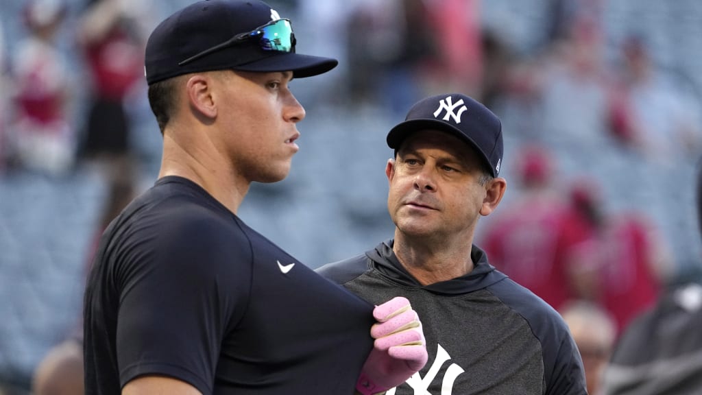 Aaron Judge, Aaron Boone respond to personal hitting coach