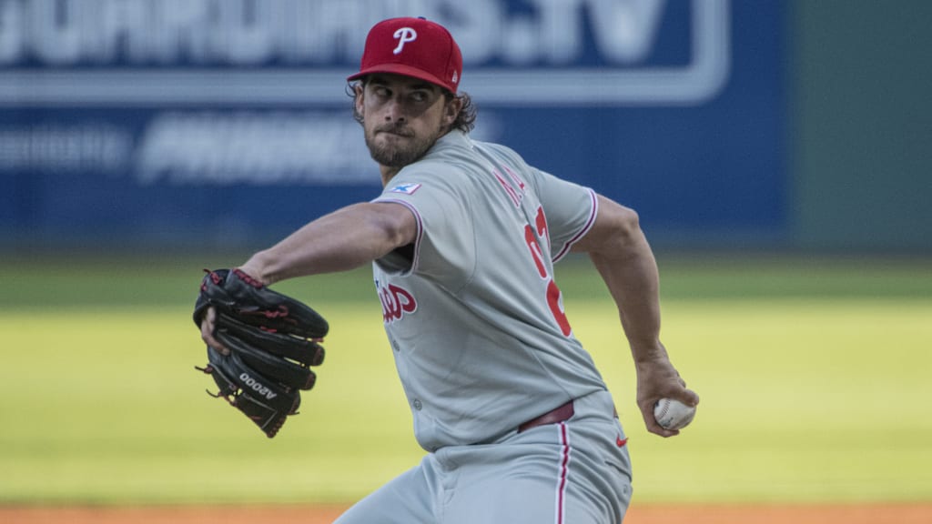 Aaron Nola's five strikeouts vs. Guardians