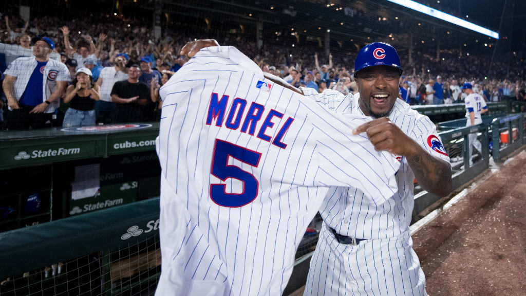 Twelve iconic images of Cubs' Christopher Morel walk-off – NBC