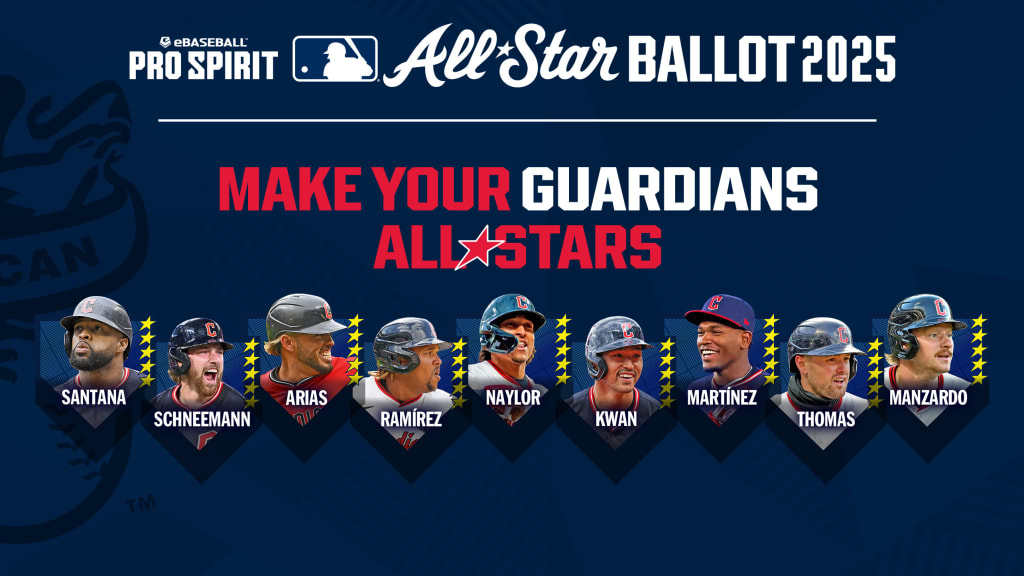 VOTE! Help make Guardians All-Star Game starters