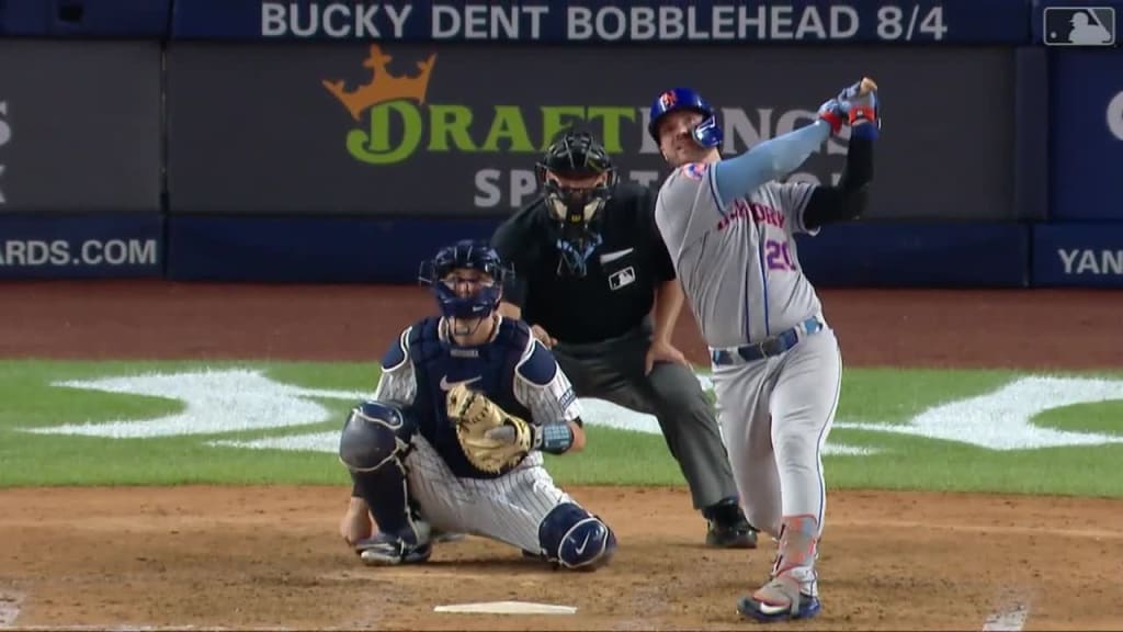 Pete Alonso hits home run in Subway Series