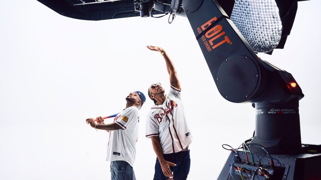 Shot using a motion capture rig, the FOX Sports team created its world of superstar players and kinetic energy surrounding the hip-hop legends. FOX Sports senior creative director Steve Lewis helmed the shoot along with senior producer Ben Baisden. Curtis Roen handled the edit and Chris Fina the sound design, while Fraser Davidson and Cub Studios handled the animation.