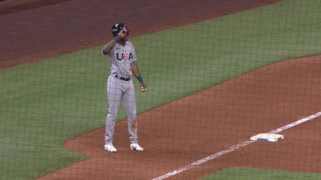 Trea Turner cranks a solo home run to give Team USA a 1-0 lead over Team  Japan in the WBC Championship