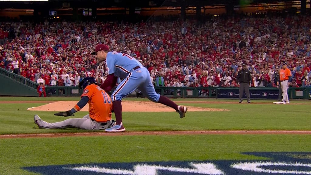 World Series: Catches by Chas McCormick and Trey Mancini Saved Game 5 for  Astros - The New York Times