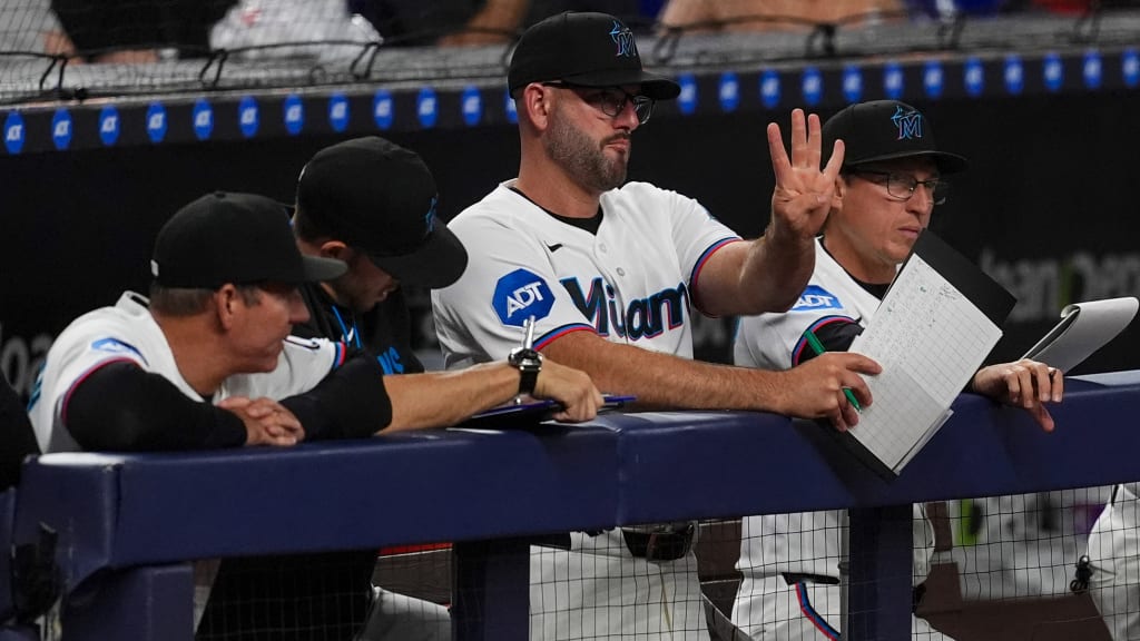 MLB.com editorial image for Miami Marlins: The Marlins called pitches from the dugout -- exclusively. How did th...