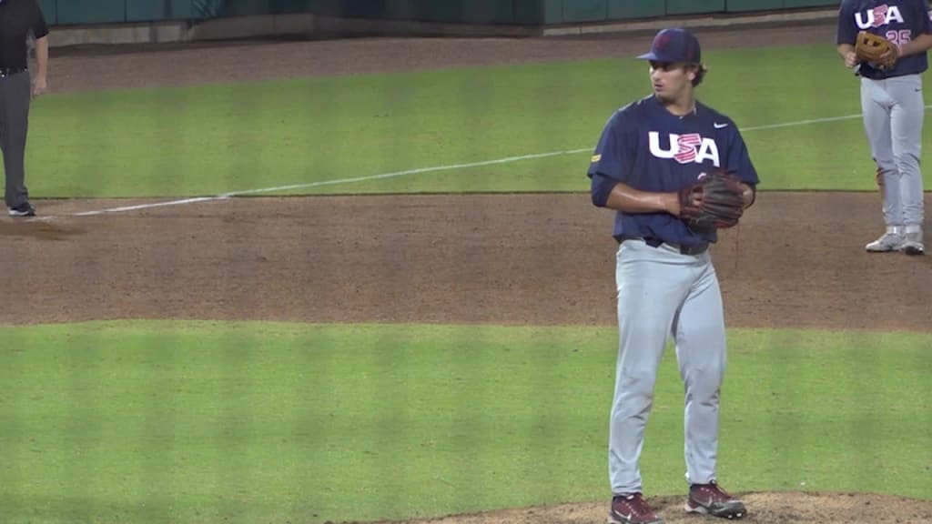 College World Series: Behind the plate view of Dylan Crews hit-by-pitch  (video) - Sports Illustrated