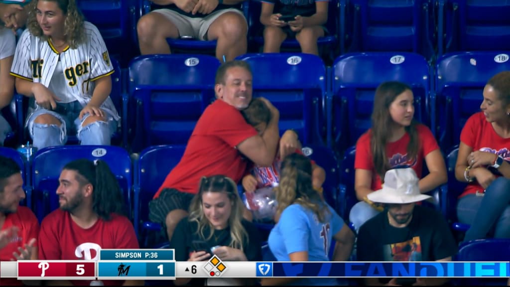 Harrison Bader gifts bat to fan after dispute over home run ball