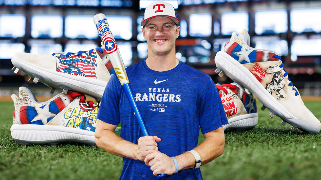 Josh Jung debuts Captain America Players Weekend gear