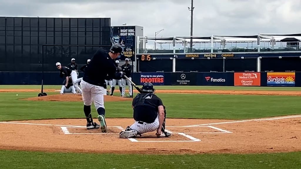 Max Fried, Aaron Judge face off in batting practice