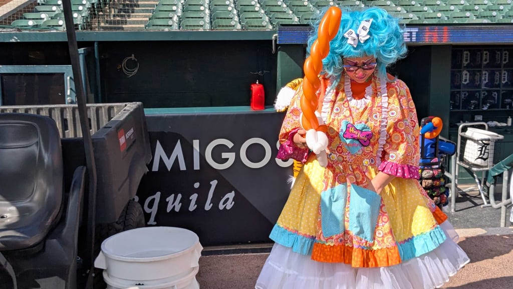 Comerica Park clown hired by Alex Cora for brother Joey's birthday