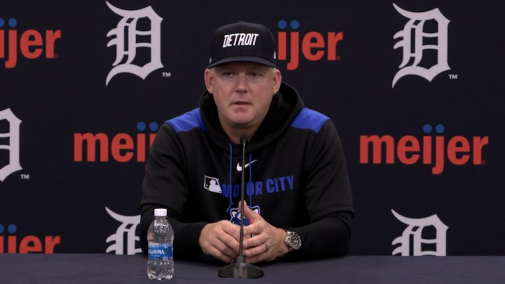 A.J. Hinch discusses Tigers' 3-1 loss