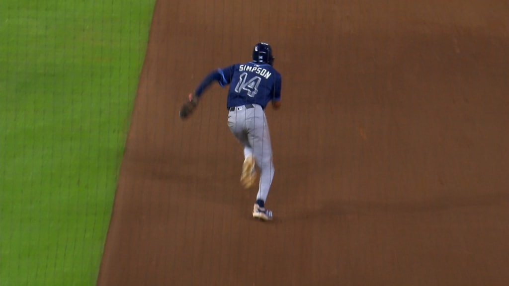 Chandler Simpson swipes three bags