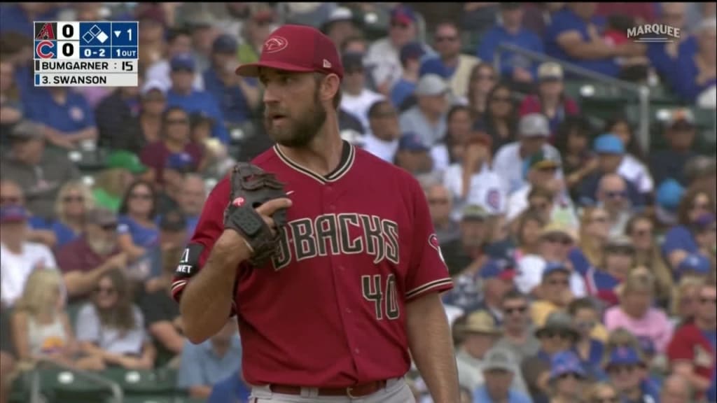 D-Backs' Bumgarner starts Game 1 of Tuesday doubleheader in