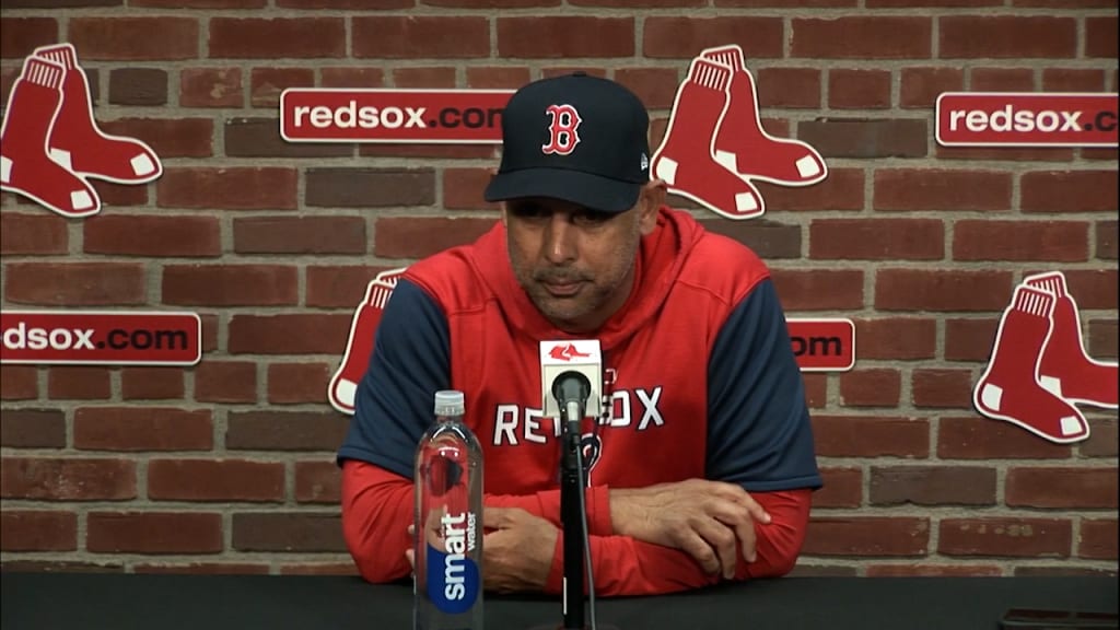 Red Sox Manager Alex Cora & daughter Camila Cora Emotional Boston Red Sox  vs Tampa Bay Rays MLB ALDS 