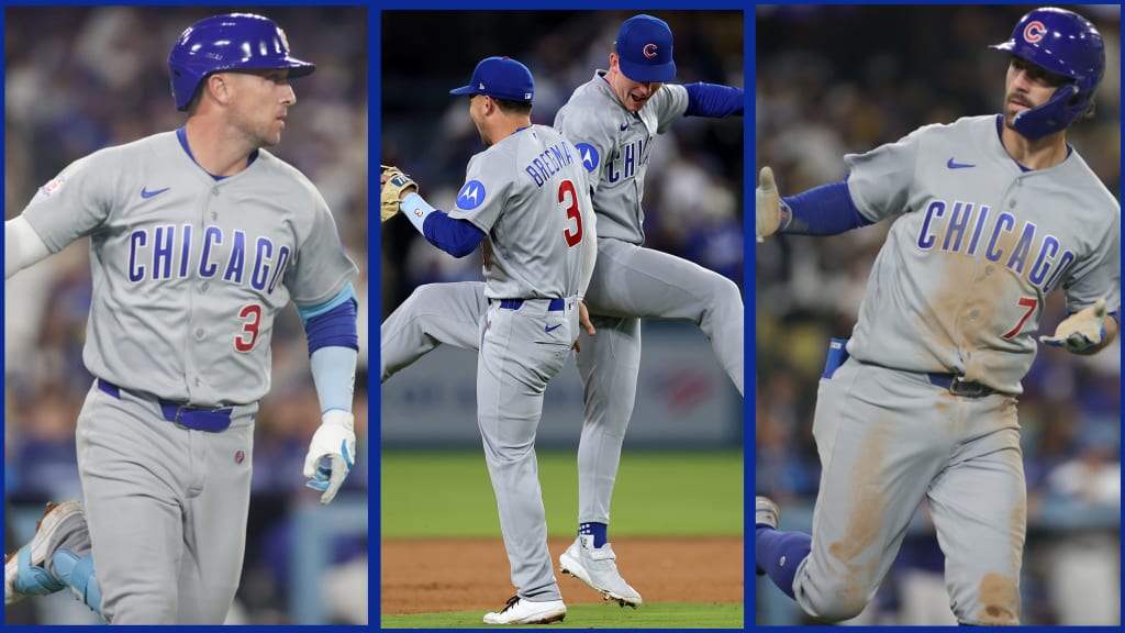 Cubs land late haymakers to stun Dodgers