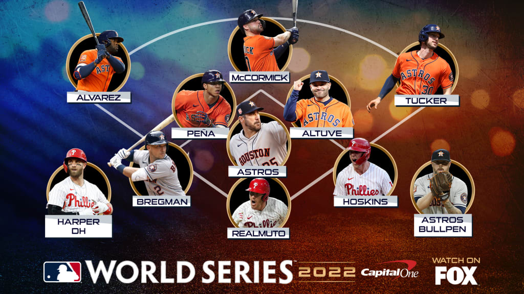 Phillies-Astros position-by-position World Series 2022 breakdown