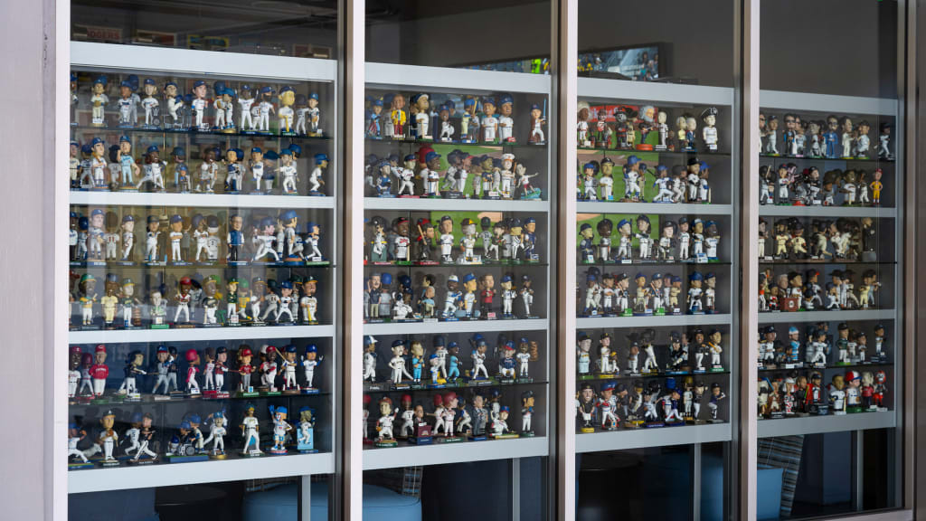 Vintage Displays at Dodger Stadium | Los Angeles Dodgers