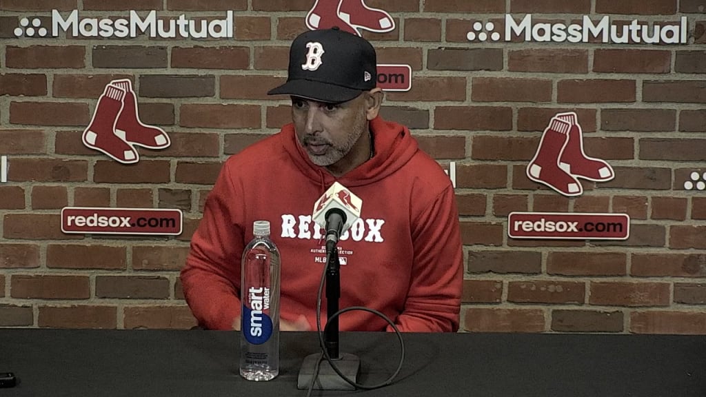 Alex Cora discusses the Red Sox's 3-2 win