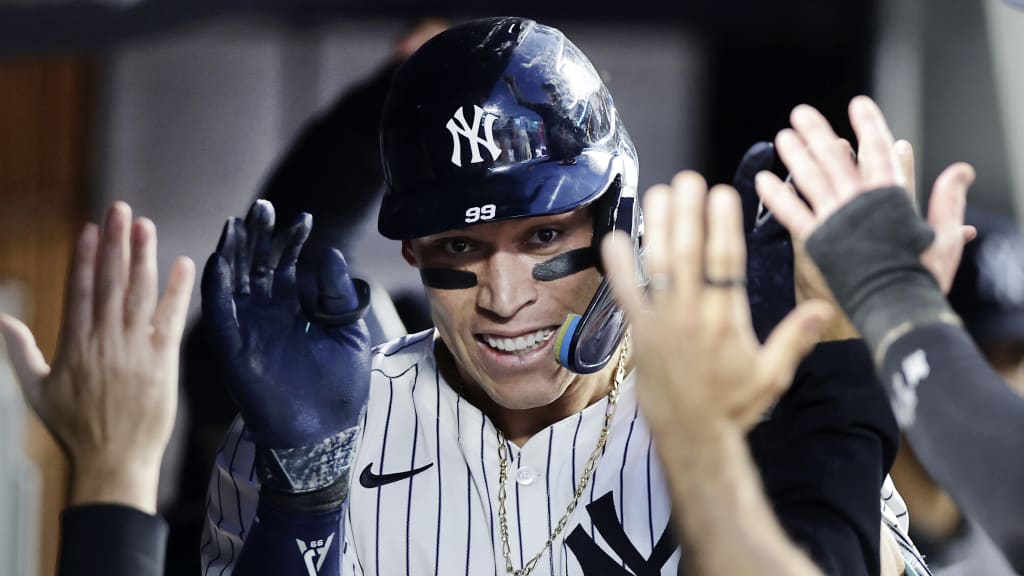 Aaron Judge's two-homer night