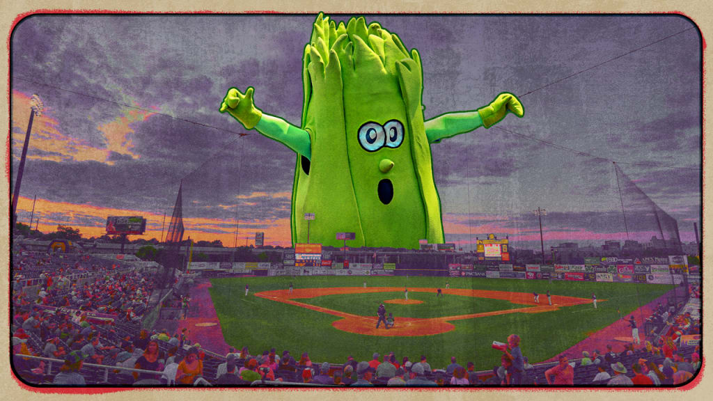 Meet Mr. Celery -- possibly baseball's most enigmatic mascot?