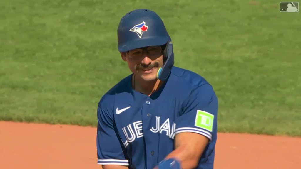 Blue Jays rookie Davis Schneider hits home run in first MLB at-bat