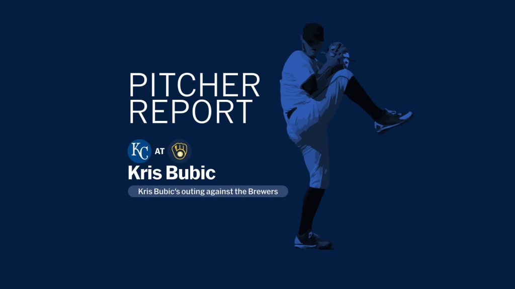 Kris Bubic's outing against the Brewers