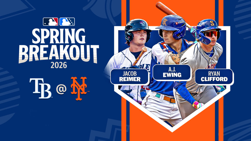 WATCH LIVE: Rays vs. Mets Spring Breakout