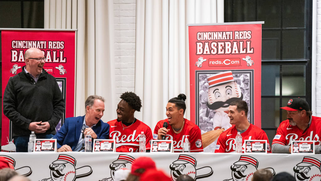 Reds Caravan stop at Spooky Nook Sports Champion Mill