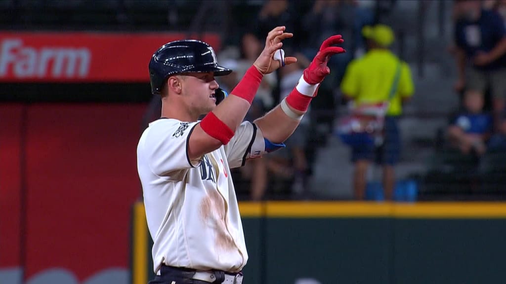 DJ Peters hits first career home run in stadium he grew up watching games -  True Blue LA