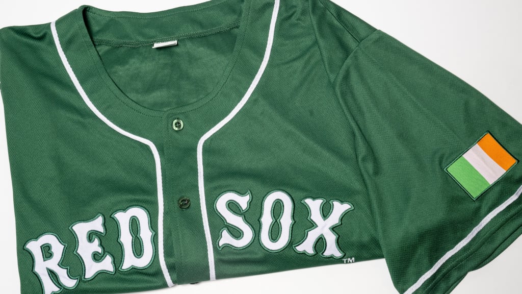 red sox jersey button up
