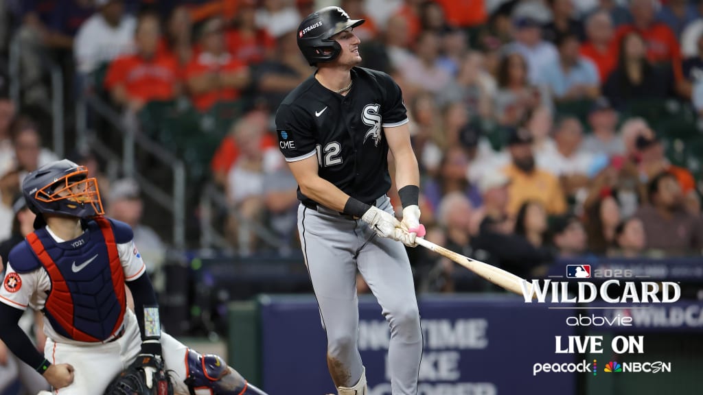 LIVE: White Sox come out swinging in Space City