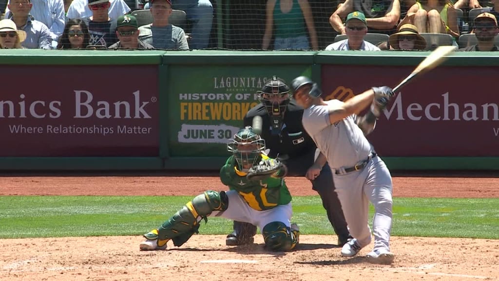 A's win on Donaldson's three-run jack 