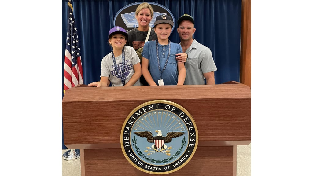 Callie and Warren Schaeffer with their children, Emerson (left) and Beauman
