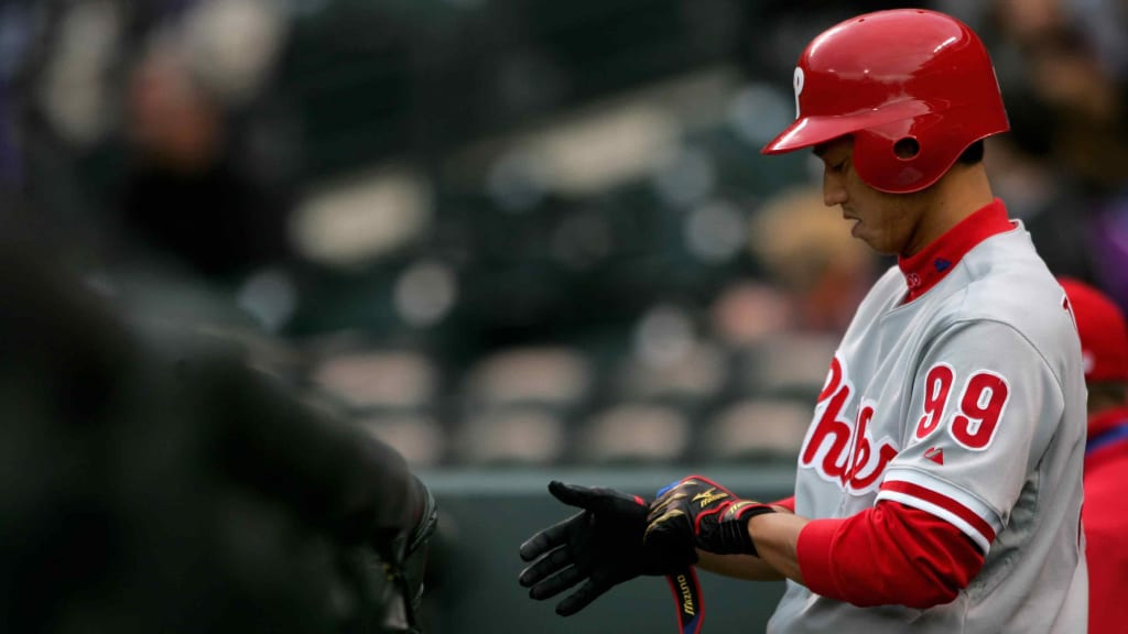 So Taguchi is one of two Japanese players in Phillies franchise history. (Photo via Getty)