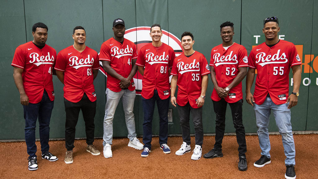 Cincinnati Reds on X: Reds will wear Los Rojos jerseys tonight in honor of  the local Hispanic community & the rich cultural history of the  franchise. #FiestaRojos  / X