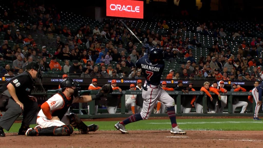 Dansby Swanson's RBI single