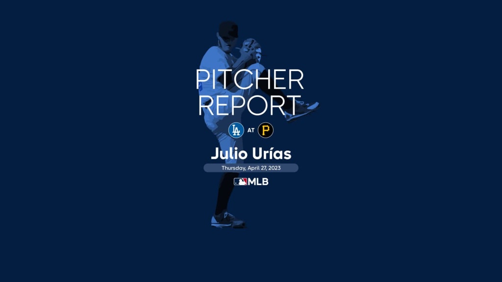 Julio Urías struggles in Dodgers' loss to Pirates