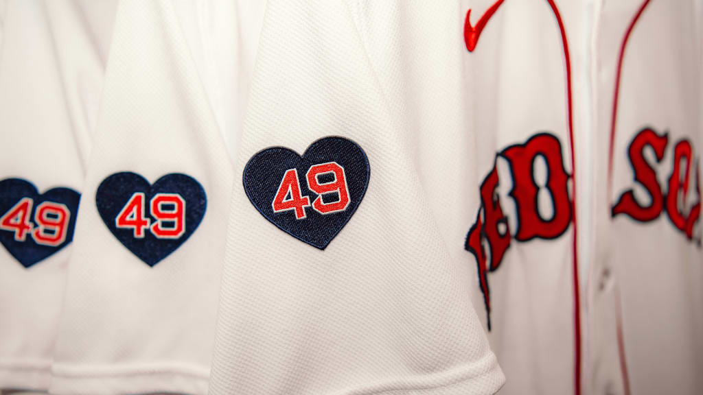 Boston red sox jersey numbers best sale