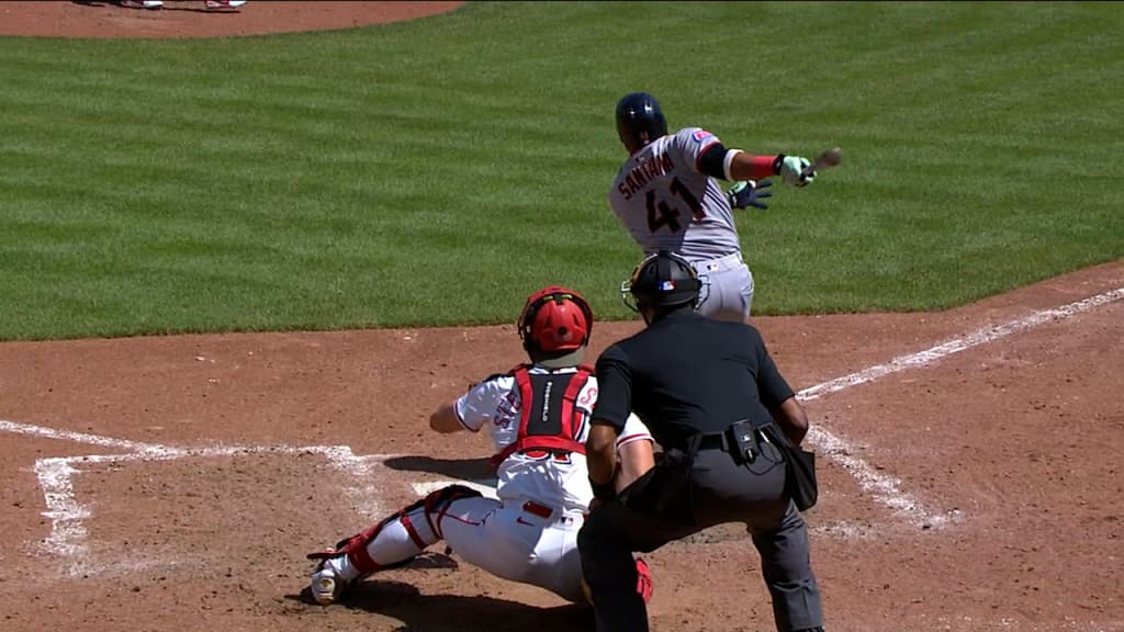 Carlos Santana's RBI single
