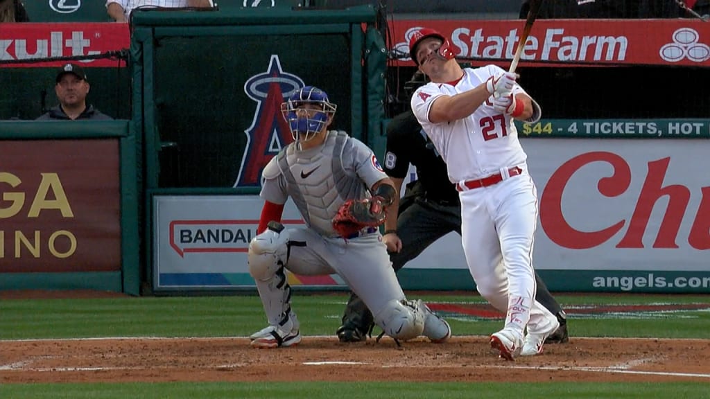 Mike Trout's RBI single, 06/12/2023