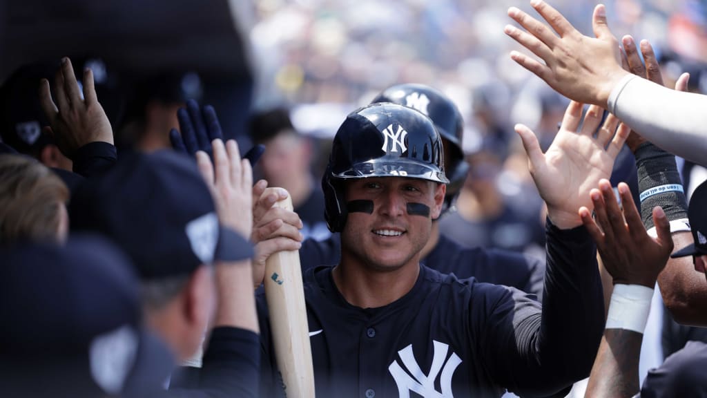 Anthony Rizzo adores being around his teammates, but the Hodgkin lymphoma survivor also loves spending time with young cancer patients, and he tries to speak honestly and knowingly with them. “Chemo is the worst,” the three-time All-Star tells them. “But on days when they feel good, I encourage them to go out and be themselves. Be a kid, and do what you want to do.” (Photo Credit: New York Yankees)