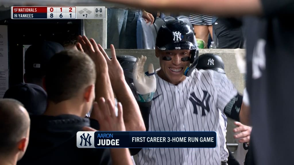 Judge's first three-homer game