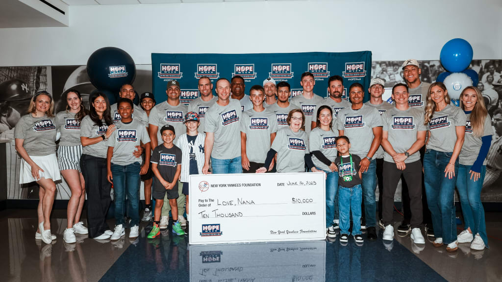 HOPE Week initiative earns Yanks MLB honor