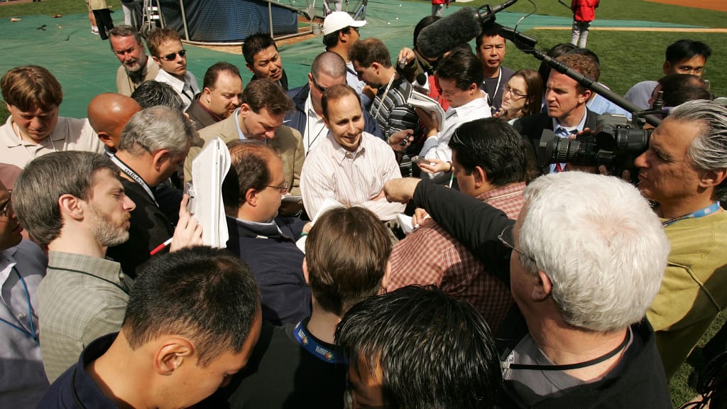 The Yankees' general manager called today's game "a different world" compared to what it was like when he began in 1998.