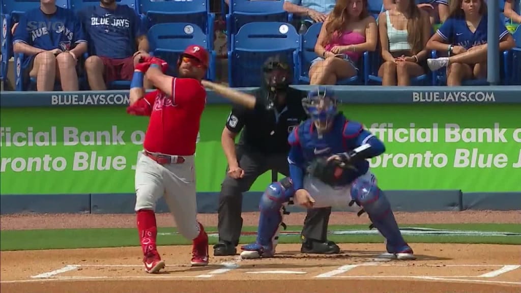 Blue Jays 16, Phillies 4: The 1-2 punch of Trea Turner and Kyle Schwarber  on display